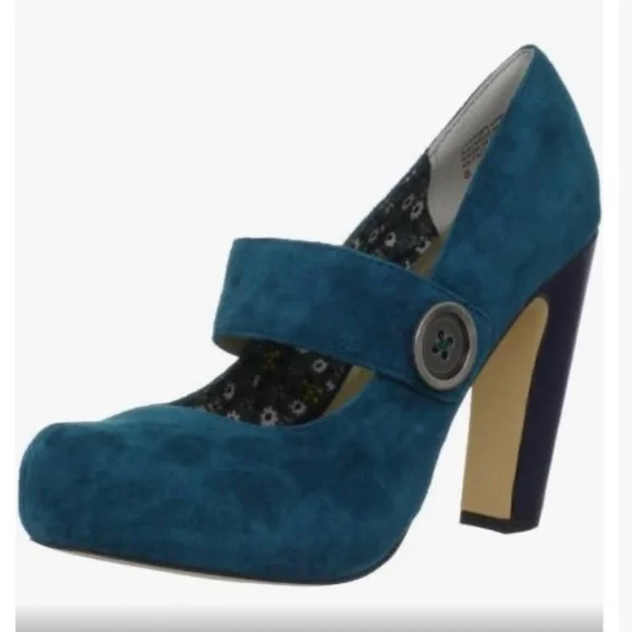 Seychelles | Women's black leather Third Degree Mary Jane pumps, side button sz9 - Picture 13 of 13